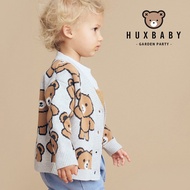 Australia Huxbaby Bear Organic Cotton Knitted Jacket Children's Clothing Australian Design Autumn
