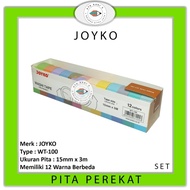 GROSIR JOYKO - Pita Perekat Washi Tape WT-100 - Set