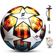 Bóng đá C1 Tím than - Quả bóng đá đúc số 5 - Tặng bộ phụ kiện