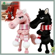 TAMAKO Plush Pony Keychain, Plush Cartoon Horse Plush Doll, 2026 Horse Mascot Horse Year Mascot Doll