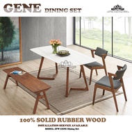 [JFW GENE SINTERED STONE DINING TABLE SET] SET MEJA MAKAN /MEJA MAKAN 6 KERUSI/MEJA MAKAN 8 KERUSI/D