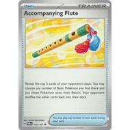 Pokemon tcg  Accompanying Flute - 142/167 - Uncommon Scarlet and Violet: Twilight Masquerade