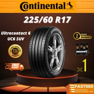 ปี24 Continental 225/60 R17 รุ่น UC6 SUVยางขอบ17 ยางคอนติ พร้อมส่ง