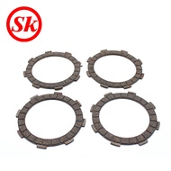 Moto Denki SK 4Pcs Clutch Lining For Kawasaki G7S HDX