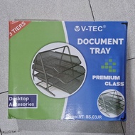 V-Tec VT-BS.03JR 3-Tier Wire Document Tray