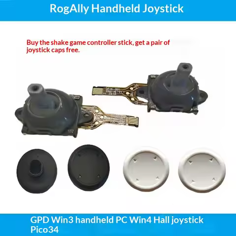 Game Handheld Joystick For Rog Ally GPD Win3 4 Pico34 AYN Handheld Computer Game Console Arcade Repa