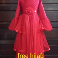 sale!! baju pesta anak perempuan muslimah/baju pesta anak