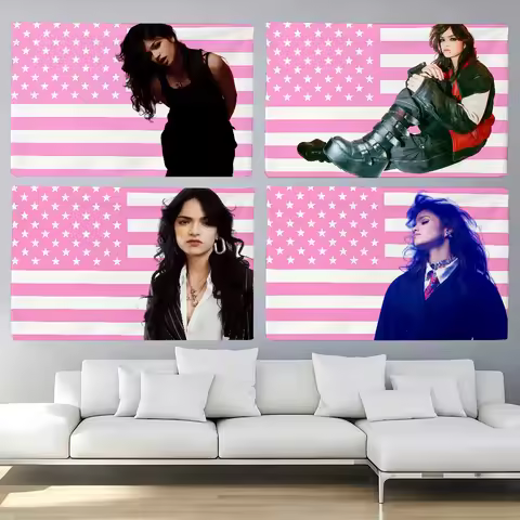 Singer A-Ari Abdul flag For Decoration Outdoor Picnic Hanging Home Camping Party Banner