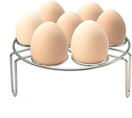 Egg Steamer Rack, Alamic Egg Rack Steamer Trivet Basket Stand for Instant Pot 3 Quart Accessories and Pressure Cooker 3 Qt Accessories, Stainless Steel - 1 Pack