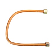 LVDN~Air Compressor Tube Aluminum+Brass 10 X 450mm/0.4' X 17.7'(D*L) Brand New