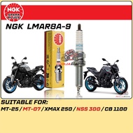 100% Original NGK LMAR8A-9 Spark Plug Standard Plag Motor MT25 MT03 MT07 XMAX 250 FORZA NSS300