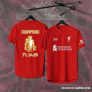 Liverpool FC Jersey, ED 4, Custom Jersey, Lfc Club Champion, 20 EPL Custom Jersey, LFC Premier Leagu