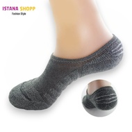 MATA KATUN Invisible Thick Towel Socks, Hidden Short Socks Below The Ankle Cotton Material, Men Wome