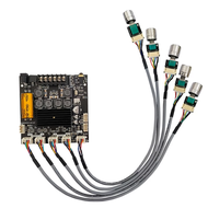 CSAUDIO Wuzhi Audio แอมป์จิ๋ว ZK TB21 TB21F TB21Q ของแท้ 50W*2+100W บลูทูธ 5.0 บอร์ดขยายเสียงซับวูฟเ