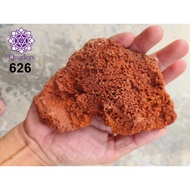 QINDERS 绝色火山石 二氧化哆结晶流纹岩 Red Volcanic Rock Rhyolite 626