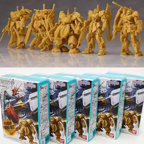 Bandai Genuine Gundam Shokugan Toys ARTIFACT 05 The·O Hyaku Shiki Silver Bullet ZZ Gundam Anime Figu