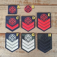 KOMUNIKASI [SEMBOYAN] embroidery patches 02 (Custom Order).