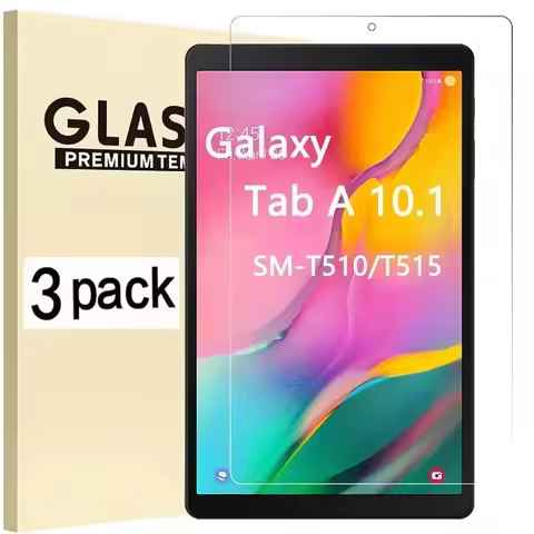 （3 Packs）Tempered Glass For Samsung Galaxy Tab A 10.1 2019 SM-T510 SM-T515 T510 T515 Anti-Scratch Ta