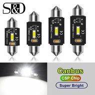 C5W LED CANBUS C10W led bulb Festoon 31mm 36mm 39mm 41mm CSP Car Interior Dome Lamp License Plate Re
