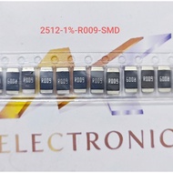 (Combo of 10) SMD resistor 2512 R009 - 0.009R 2W error 1%