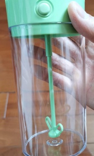 透明 電動 攪拌 旋轉 膠杯 水杯 水壺 飲品 飲料 沖泡 涷飲 養生