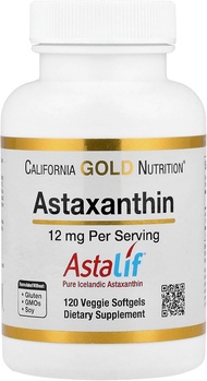 แอสต้าแซนธิน California Gold Nutrition Astaxanthin Astalif Pure Icelandic 12 mg
