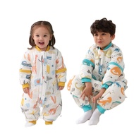 ถ่วงน้ำหนักถุงนอนเด็ก Tog 3.5แยกขาเด็กถุงนอนข้นฤดูหนาวที่อบอุ่นเด็ก O Nesie ชุดนอนเสื้อผ้าสภาพอากาศหนาวเย็น