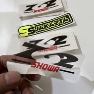 STICKER SHOCK SHOWA Z62 TRANSPARAN
