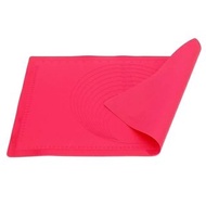 Dr. Cook 矽膠烘焙揉麵不粘墊 60cm x 40cm - 桃紅色 凸字刻度