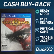 Playstation Ps4 God Of War 3 Remastered Chinese/English Used