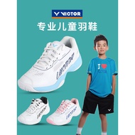 Genuine New Style victor Victory Children's Badminton Shoes Wickdo Boys Girls Training Sneakers A396