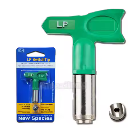 Low Pressure 1-6 Series Airless Tips LP Nozzle with 7-8 Nozzle Guard For Titan Wagner Airless Paint 