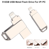 Metal Waterproof OTG Pendrive 32GB~512GB USB Flash Drive For PC Phone