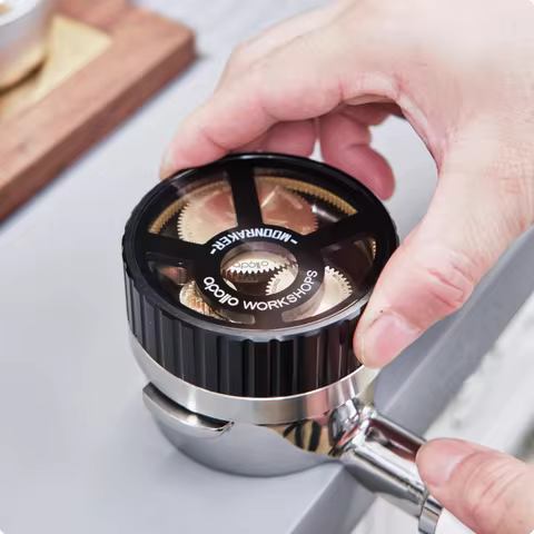 Apollo Planetary Gear Coffee Distribution Tool Espresso Equipment Disperses Clumps 58mm Lelit coffee