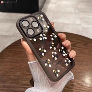 For Samsung Galaxy C55 F55 F54 F34 F15 F14 4G F13 F04 F02s Phone Case Cute Fresh Yellow Flower Flowe