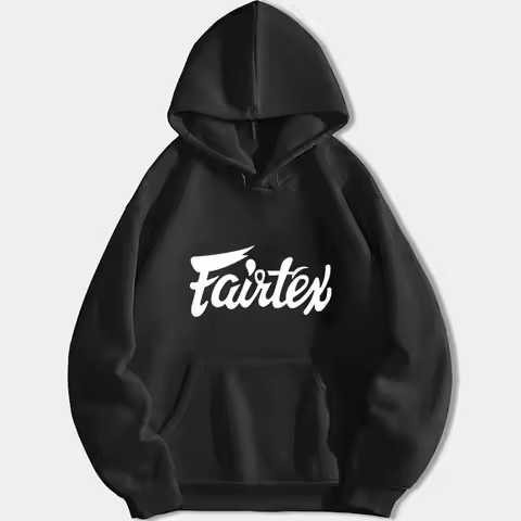 Fairtex Thailand Hoody Muay Thai Kickboxing Casual Sportswear Man Autumn Winter Loose Street Fashion