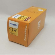 PHILIPS 12844CP C5W 12V 5W SV8.5 Double Pointed Bulb (12844-1) [Industrial Xing]
