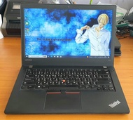 โน๊ตบุ๊คมือสอง Lenovo Thinkpad T470 core i5-6300 RAM8 เครื่องสวยใช้งานลื่น