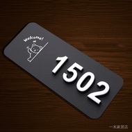 Ready Stock spot Number Plate house Number Plate Number Plate, house Plate Acrylic house Number Plat