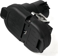 Camotokiit Trailer Brake Harness Towing 7-Pin Round/4-Pin Flat Plug Connector Compatible with 2015-2