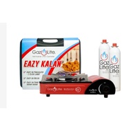 Gaz Lite  Eazy Kalan (Portable LPG Stove) + 1 Gaz Lite 330g LPG Cylinders