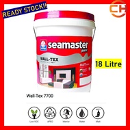 Seamaster Wall-Tex Emulsion Paint 7700 - For Interior Wall Surface (18 liter) - WHITE