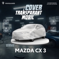 Mazda CX-3 Transparent Car Cover CX 3 Plastic Car Cover/ Thick Mazda CX 3 Plastic Blanket/
