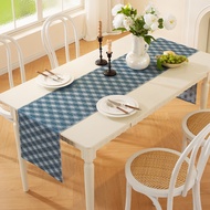 Nordic Light Luxury Printed Fabric Table Runner Dining Side Cabinet Cover Towel Decorative Table Run