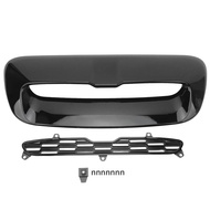 2 ชิ้นด้านหน้า Hood Vent Trim Bright Black Air Outlet เปลี่ยนสําหรับ Cooper S R56 R55 R57 r58 R59