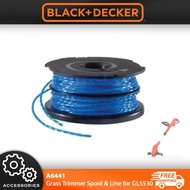 BLACK & DECKER 90567223 A6441 Blue Trimmer Spool & Line For GL5530