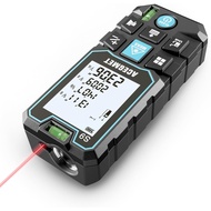 Laser Measure, 70m/120m Laser Measurement Tool, S9 Room Laser Measuring Tool with 2 Bubble Levels, L