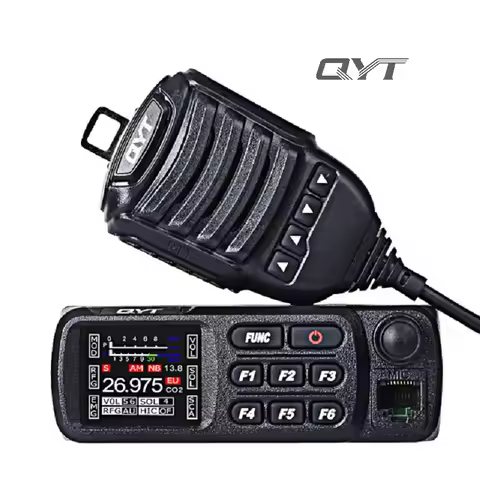CB27 Mobile Radio AM FM Citizen Band Multi-Norms CB Bands 12/24V 26.965-27.405MHz Vehicle Car Wirele