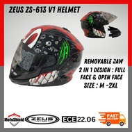 Zeus ZS-613 Helmet 100% Original Motorcycles