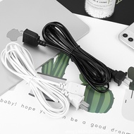 Two-Plug Power Extension Cord 3 Meter Power Cord Extension 2 Pin Dual Portable Wire Extension 3M